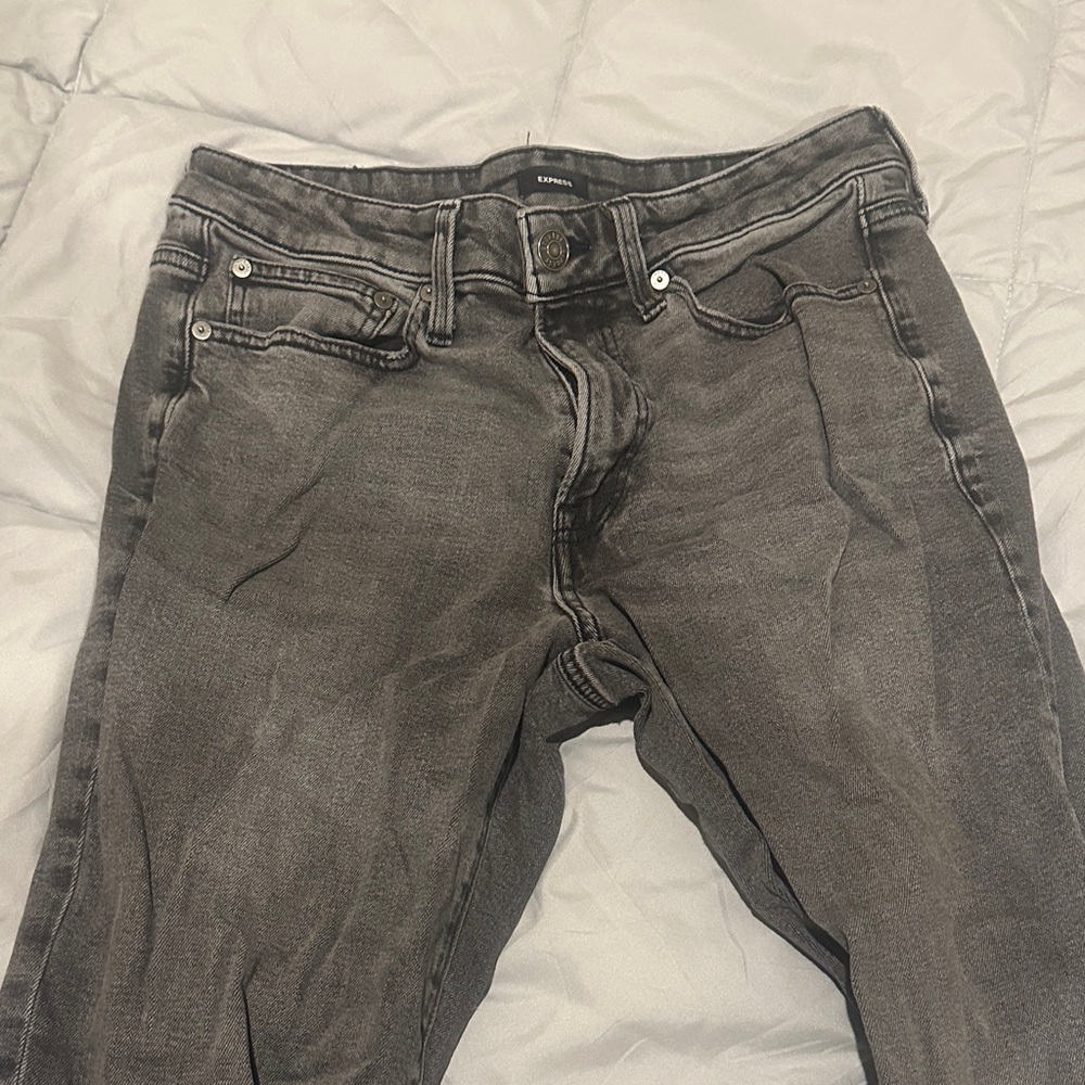 Express Men's Jeans (Dark Grey)